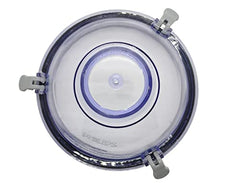 AJS spares- Big/Wet Jar Lid Suitable for PHILIPS Mixer Grinder Jars (with 3 Clips) | Mixer Grinder Jar Lid Replacement Parts & Accessories (Polycarbonate, Transparent)