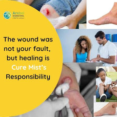 CureMist AYURVEDIC First Aid Wound Spray || Antiseptic, AntiFungal || Patented || Instant Relief to Cuts, Burns, Abrasions & Dry surgical Wounds II Reduced Scarring II Great for Sports Injuries || 100% Ayurvedic Ingredients only || Haldi Palandu Lavanga…