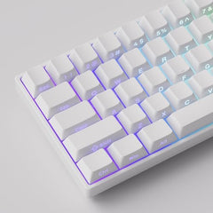 MONSGEEK FUN60 Pro Rapid Trigger Gaming Keyboard 16k Scan Rate SP Magnetic Switch HE Keyboard Wired 60% Black Shine-Through (Glare Magnetic Switch)