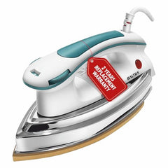 Baltra Casual 750 Watts Dry Iron | Non Stick Coated Soleplate | Light Weight | Adjustable Temperature Control | Cotton Braided Swivel Cord | Press Iron for Clothes | 2 Years Warranty