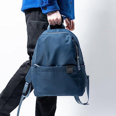 DailyObjects Monkey Shoulder Bag (19L) for Everyday Use| 100% Recycled | Travel/Office Bag | Backpack With Padded Compartment for Upto 14" | Adjustable Straps & Zipper closure - Orange