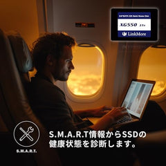 LinkMore XG550 1TB 2.5” SATA III (6Gb/s) Internal SSD, Solid State Drive, Read Speed Up to 500MB/s, 2.5 inch for Laptop and PC Desktop