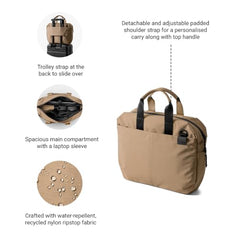 DailyObjects Unisex PET Deep Sea Ambit Messenger Bag (13L) For Office & Daily Use|100% Recycled |Stylish Shoulder Travel Bag |Fit Any Laptop Upto 14 Inch | Adjustable Straps & G-Hook Closure