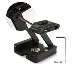 SYGA MS-037-00 DSLR Camera Foldable Z Tripod Flex Pan Tilt Ball Head Portable Desktop Stand