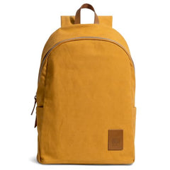 DailyObjects Pedal Everyday Casual Laptop Backpack (16L) Fits Upto 14 Inch Laptop, Unisex Travel Backpack Durable Canvas Material, Zippered Compartments With Pockets (Beige)