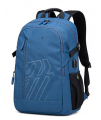 Red Lemon BANGE Venture 30L Laptop Backpack for Men & Women | Large Backpack with YKK Zippers | Water-Resistant, Durable Oxford & Nylon Fabric Fits 15.6" Laptops for Office & Travel (Black)