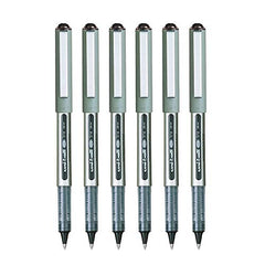 uni-ball Eye UB157 0.7 mm Roller Ball Pens, Black Ink, Pack of 3