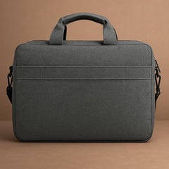 Bennett™ Mystic Unisex Adult Men's Laptop Bag 15.6 inch Side Shoulder Briefcase Satchel Messenger Business Bags for Men & Women Front Pocket for Laptop Accessories - Black (6 Month Warranty)