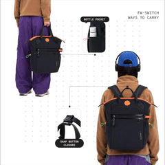 Fieldwrks Switch 26L Convertible Laptop Backpack 15.6 Inch