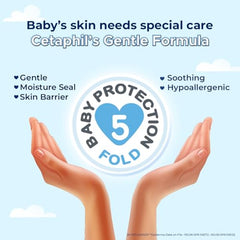 Cetaphil Baby Wash & Shampoowith Organic Calendula,Tear Free, Paraben, Colorant and Mineral Oil Free, 400ml