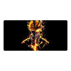 JIGARI Extended Anime Large Mouse Pad (11 x 23 Inch) | Gaming Mousepad for Laptop, Desktop & Keyboard | Smooth Surface | Anti-Slip Rubber Base (Zoro - Sword Master - One Piece (P08))