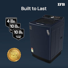 IFB 10 Kg 5 Star AI Powered Fully Automatic Top Load Washing Machine (TL S4RBS 10.0 Kg Aqua, Sparkle Silver, 2X Power Steam, 4 Years Comprehensive Warranty)