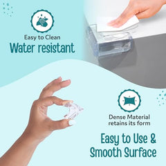 Luvlap Furniture Corner Guard for Baby Safety, 10 Pcs, 3M Adhesive, Baby Silicon Corner Protector, Baby Proofing Edge Guards for Furniture, Non Toxic, BPA Free, Transparent, Round
