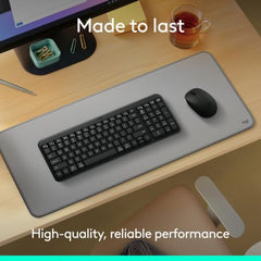 Logitech K250 Bluetooth Keyboard with Numpad, Easy Connectivity, Compact Wireless Keyboard Made with Recycled Plastic, Spill-Resistant, Comfortable Keys - Windows/MacOS - Graphite