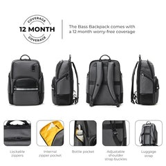 MOKOBARA Coupe 21L Laptop Backpack 15.6 Inch Office Travel Grey