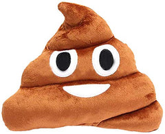 Syga Emoji Soft Toy (32cm, Brown)