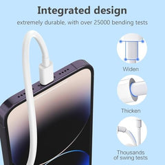 MUCHOCONNECT Type C to Light-ning cable for iphone 20W Fast Charging, Designed for Iphone Cable with 480Mbps Data Sync compatible with iPhone 14 Series, 13 Series,12 Series,11 Series,9 Series