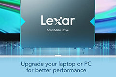 Lexar NQ100 2.5" SATA III 6Gb/s Internal SSD 256GB, SSD Hard Drive Up to 550MB/s Reading, Internal SSD SATA for Laptop, Desktop, PC