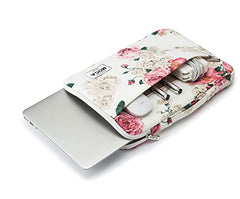 MOCA Laptop Sleeve Case 15-15.6 inch, Shockproof Protective Computer Sleeve Cover with Accessories Pocket, Water Resistant Compatible for MacBook Dell HP Acer Asus Lenovo