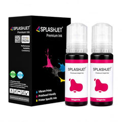 Splashjet 011/012 Compatible Refill Ink for Epson L8180 / L8160 Printer – Compatible Ink Bottle for Epson 011/012 Ink Code (70gm x C/M/Y/BK/PB/GY) Ink Bottle – 502373