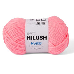HILUSH Hobby,Wool Yarn dk Acrylic Hand Knitting Yarn Ball (100g/1 Ball),Suitable for Craft amigurumi Shade 001 (Sky Blue)