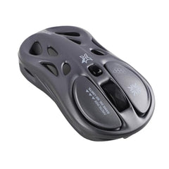 Arctic Fox Alien-X Gaming Wireless Mouse, Tri-Mode (2.4G/Bluetooth/Wired), 4800 DPI, 1000Hz Ergonomic Hollow RGB Rechargeable Type-C for Mac/Laptop/iPad/Office (Star White)