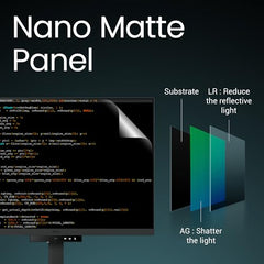 BenQ RD280UA 28.2” 4K+ 3840x2560 3:2 Special Ratio Programming Monitor with Ergo-Arm and Backlight | 90W USB Type-C| Advanced Coding Mode|Nano Matte Panel|Night Hours Protection