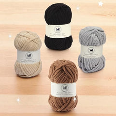 NESTNHAVEN , Plush & Cuddly Sets 2.0 , Chenille Yarn Supersoft Hand Knitting Wool Ball, set of 4 , 400 grams (1 Ball/100 Gram Each) Suitable for Craft, Babywear, Toys , Baby Blankets , 5 Bulky, Shades - NNHS 2.0 (Set 26 baby Pink , lilac , hot pink…
