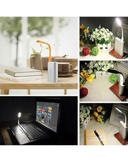 DR-778 Portable Mini USB Dragon Fan with 2 Leaf & 1 Pc Poratble LED Mini Light Connect with Laptop, Smartphone, Powerbank, USB Adapter/Hub (Multicolour)