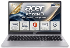 Acer One 15 Smartchoice, AMD Ryzen 3-7320U