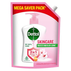 Dettol Liquid Handwash Refill – Skincare Hand Wash- 675ml (Pack fo 2) | pH Balanced | 10x Better Germ Protection
