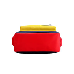 SYGA Kids Schoolbag, Breathable, Waterproof, Customized Logo Backpack For Kindergarten And Elementary School Students (Large Dark Blue)