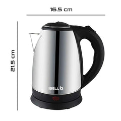 IBELL Sek150L Premium Electric Kettle 1.5 Litre,1500 Watts, Stainless Steel, Auto Cut-Off Feature (Silver)