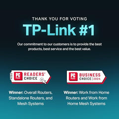 TP-Link Deco X15 Dual-Band AX1500 WiFi 6 Mesh Wi-Fi System Deco X15 2-Pack | Replaces Routers and Extenders | Covers up to 3,900 sq.ft. | 2 Gigabit ports per unit, supports Ethernet Backhaul