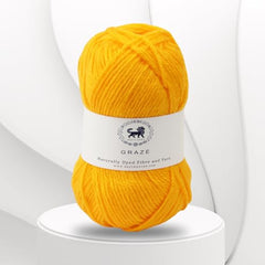 Nestnhaven Acrowools Graze Hand Knitting and Crochet Yarn. Pack of 1 Ball - 100gms. Shade no - NNHG001 (Berry Purple)