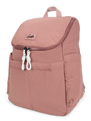 Genie Miami Laptop Backpack for Women (16 Inches) | Modern Office, College & Travel Laptop Backpack | Padded Laptop Sleeve | Rose