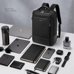 RARE RABBIT Gallardo Backpack 2 20L Water Repellent Backpack - Anti-Theft Business Travel Bag with 16" Laptop Compartment, Free Size