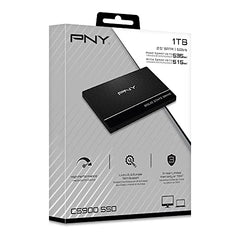 PNY CS900 500GB 2.5” SATA III Internal Solid State Drive (SSD) - (SSD7CS900-500-RB)