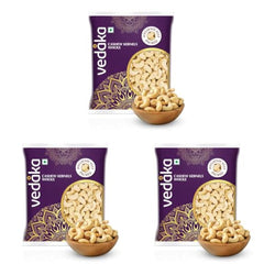 Amazon Brand - Vedaka Whole Cashews | 1 Kg | Grade W320 Kaju Nuts | Gluten-Free & Plant Based Protein | Firm Texture, Rich Taste | Healthy Snack