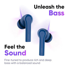 Mivi DuoPods B4 Ear Buds Wireless, 50H Playtime, ENC, 13mm, Bluetooth 5.1