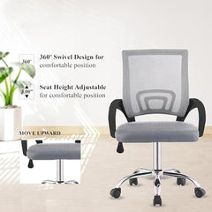 Casa Haus Italia Premium Leatherette Office Chair for Work | Boss Chair, Ergonomic Executive, Luxurious Cushioned Arms & Seat, 2 Point Back Massager, Heavy Duty Metal Base (Burgundy)