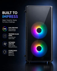 lavya Core i5 Desktop Computer PC | Gaming Pc Core i5-3 GEN (3670-Processor, 3.40 Ghz) 8 GB RAM | 256 GB SSD/RGB Keyboard+Mouse/20 Monitor/WiFi | HDMI| | USB 3.0 Windows 11 Pro & Office 21 Installed