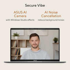 ASUS Vivobook S16 (2026),Smartchoice,AMD Ryzen AI 5 330,AMD Radeon iGPU,16GB RAM (Upgradeable),512GB SSD,FHD,OLED,16"(40 cm),Win 11,M365 Basic(1Y),Office 24,BFF Peachy,1.7 Kg,M3607KA-SH147WS,AI Laptop