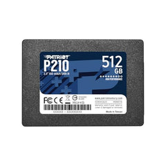 Patriot Memory P210 512GB Internal SSD SATA 3 2.5 Solid State Drive P210S512G25