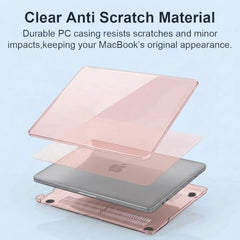 ZORBES® Laptop Cover 13.3 Inch for MacBook Air M1 A2337 A2179 A1932 Mac Book Air 13 Inch Case Compatible with Apple 2020 2019 2018 Release Waterproof Clear Plastic Hard Shell Case Cover Protector