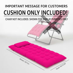 DADDY COOL Multipurpose Extra Long Rocking Chair Cushion for Outdoor and Indoor/Chair pad for Home & Office Chair Filling 18 x 50 Inch Pack of 1 Dark Green (Only Cushion)