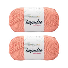 WOAFASHIONS - World of Arts Impulse Hand Knitting & Crochet Yarn, Premium Acrylic, 4 : Medium (Anchor Grey) (100gms / 3.5oz / 200mtr / 218yds)