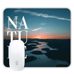 TURTLEWINGS | Mousepad |Aesthetic Strawberry Mousepad – 22x18 cm, 3mm Thick | Abstract Design Non-Slip Rubber Base | Office, Study & Gaming Use | Premium Smooth Surface 2 (Design 08)