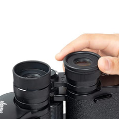 KENKO Mirage Binoculars 16x50, Porro Prism Type, Magenta Coating, Having 16X Magnification & Objective Diameter 50mm, Perfect for Bird Watching and Starry Sky Observation, Black (Made in Philippines)