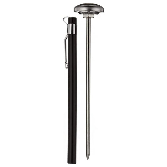 SYGA Pocket Thermometer, Waterproof, 5" Stem, 1" Dial, -10/110 Celsius
